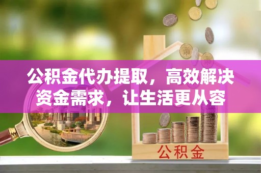 岳池公积金代办提取，高效解决资金需求，让生活更从容