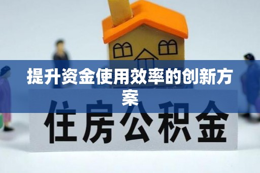 岳池提升资金使用效率的创新方案
