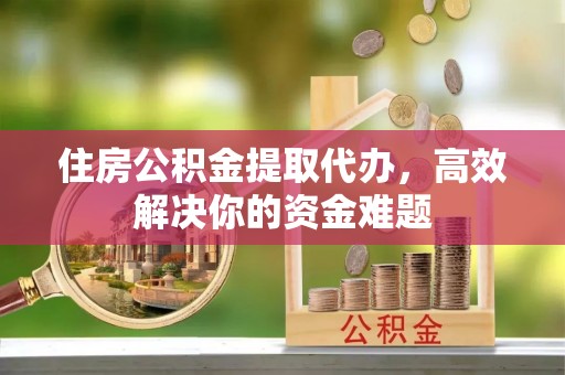 岳池住房公积金提取代办，高效解决你的资金难题