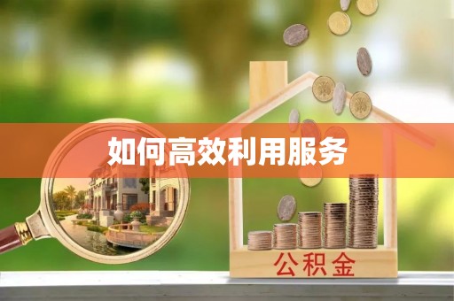 岳池如何高效利用服务