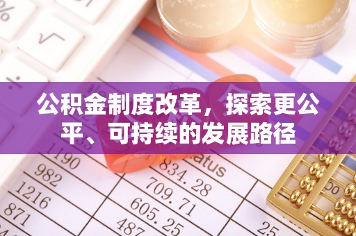 岳池公积金制度改革，探索更公平、可持续的发展路径