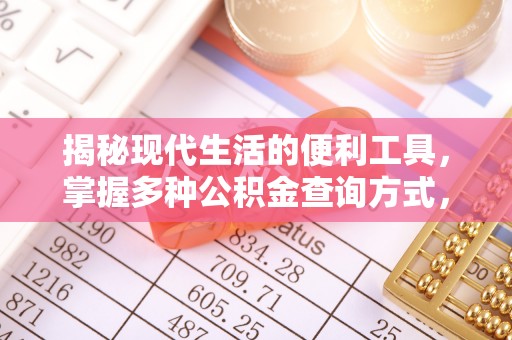 岳池揭秘现代生活的便利工具，掌握多种公积金查询方式，让财富管理更轻松