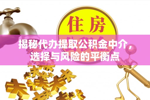 岳池揭秘代办提取公积金中介，选择与风险的平衡点