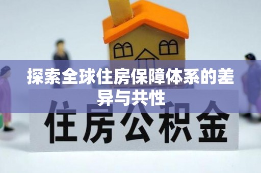岳池探索全球住房保障体系的差异与共性