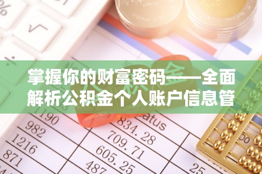岳池掌握你的财富密码——全面解析公积金个人账户信息管理与优化