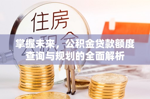 岳池掌握未来，公积金贷款额度查询与规划的全面解析