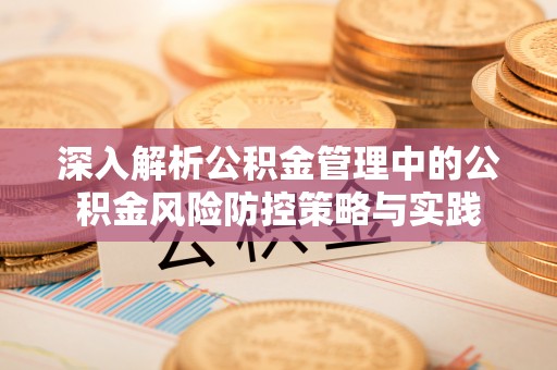 岳池深入解析公积金管理中的公积金风险防控策略与实践