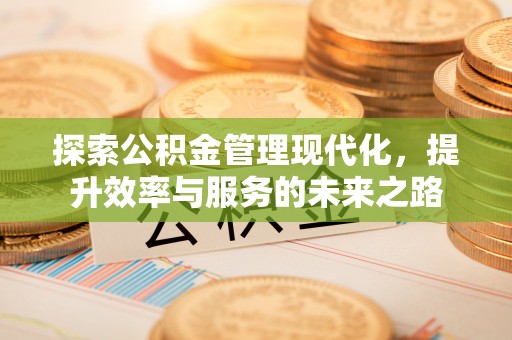 岳池探索公积金管理现代化，提升效率与服务的未来之路