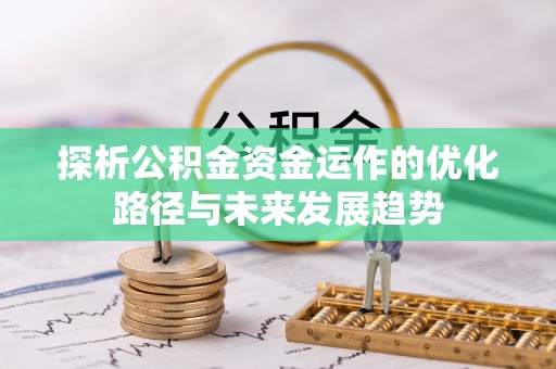 岳池探析公积金资金运作的优化路径与未来发展趋势