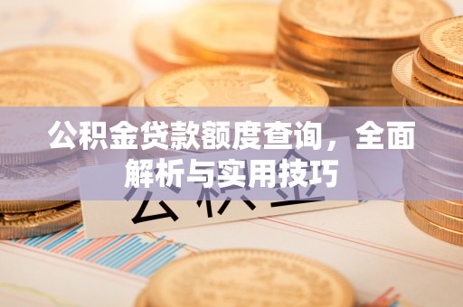 岳池公积金贷款额度查询，全面解析与实用技巧